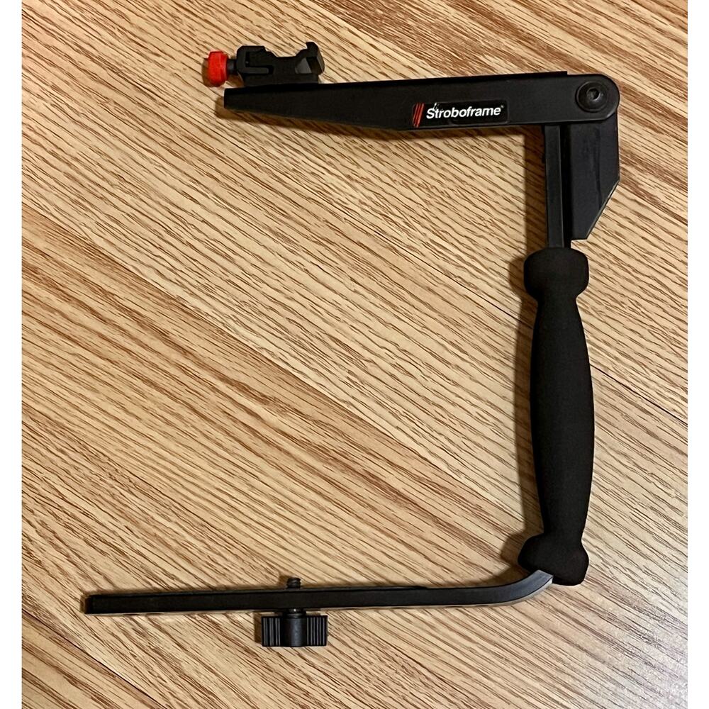 Stroboframe Camera and Flash Bracket Adjustable Handheld Off-Camera Flash Mount